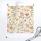 Vintage Neutral Wildflowers 70S Vintage Traditional Botanical Cottage Core Whimsical Custom Printed Fabric by Spoonflower Various Fabrics by the Yard or Fat Quarter